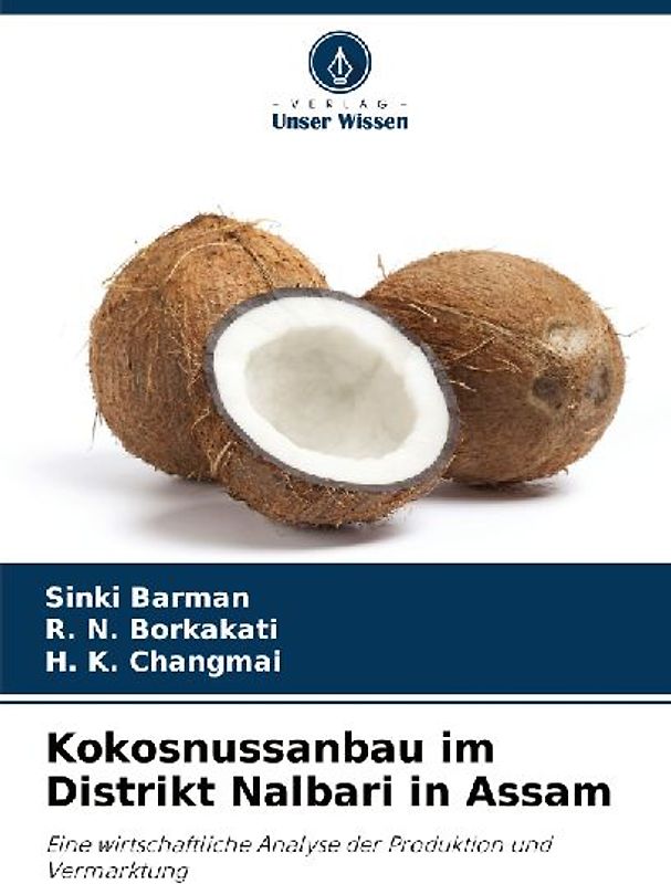 Kokosnussanbau im Distrikt Nalbari in Assam
