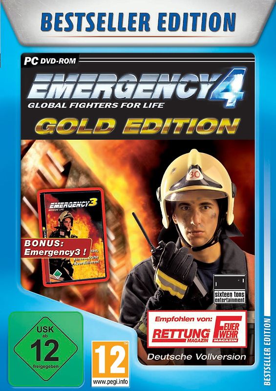 Emergency 3+4 Gold-Bestseller Edition PC Spiele