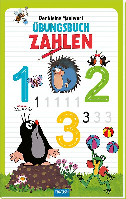 Trötsch Der kleine Maulwurf Übungsbuch Zahlen