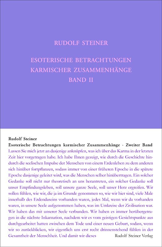 Esoterische Betrachtungen karmischer Zusammenhänge