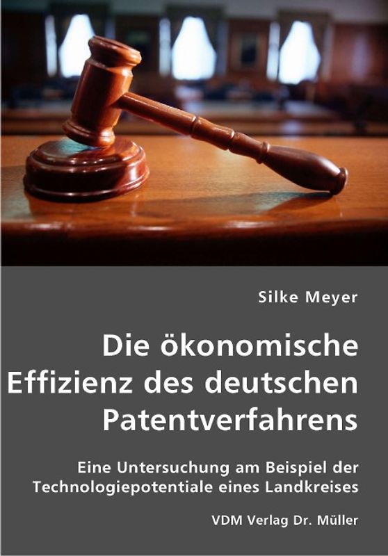 Die ökonomische Effizienz des deutschen Patentverfahrens