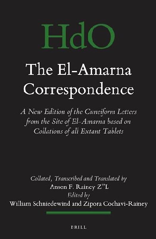 The El-Amarna Correspondence (2 Vol. Set)