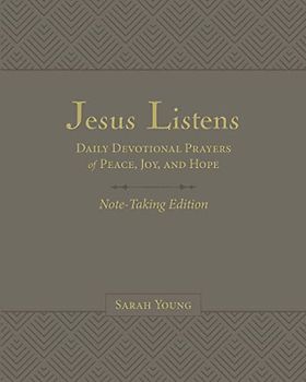 Jesus Listens Note-Taking Edition, Leathersoft, Gray, with Full Scriptures