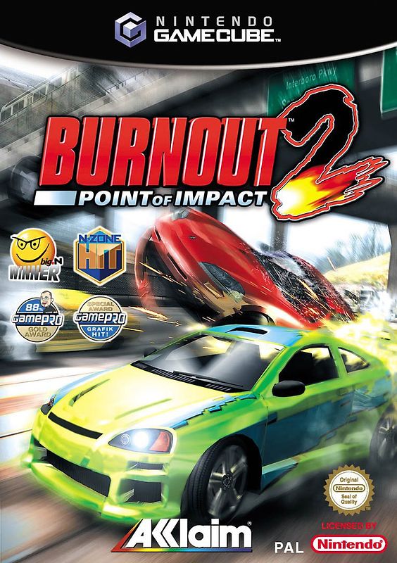 Burnout 2 - Point of Impact Nintendo GameCube