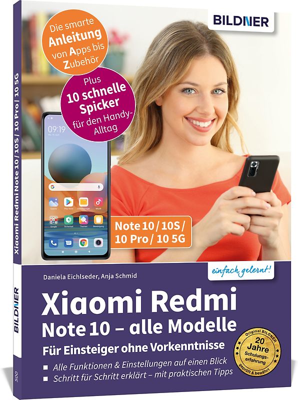 Xiaomi Redmi Note 10 /  10S  / 10 Pro / 10 5G - Für Einsteiger ohne Vorkenntnisse