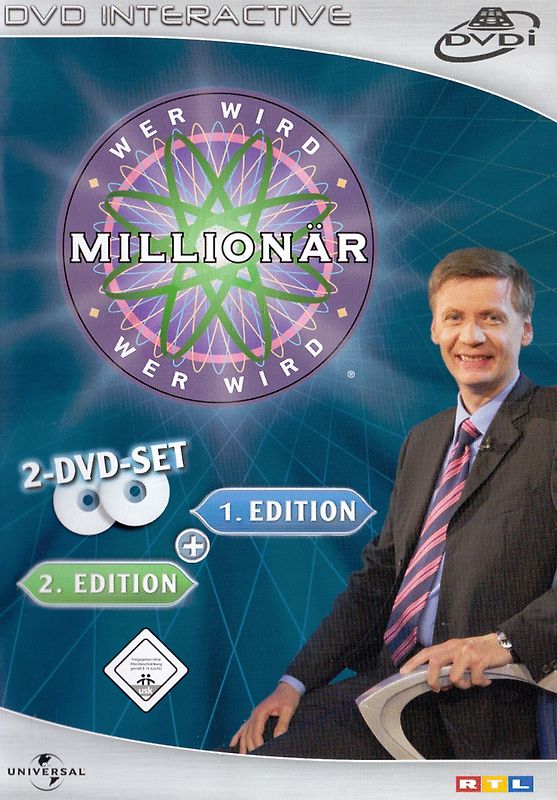 Wer wird Millionär? 1 und 2 - DVD Game DVD
