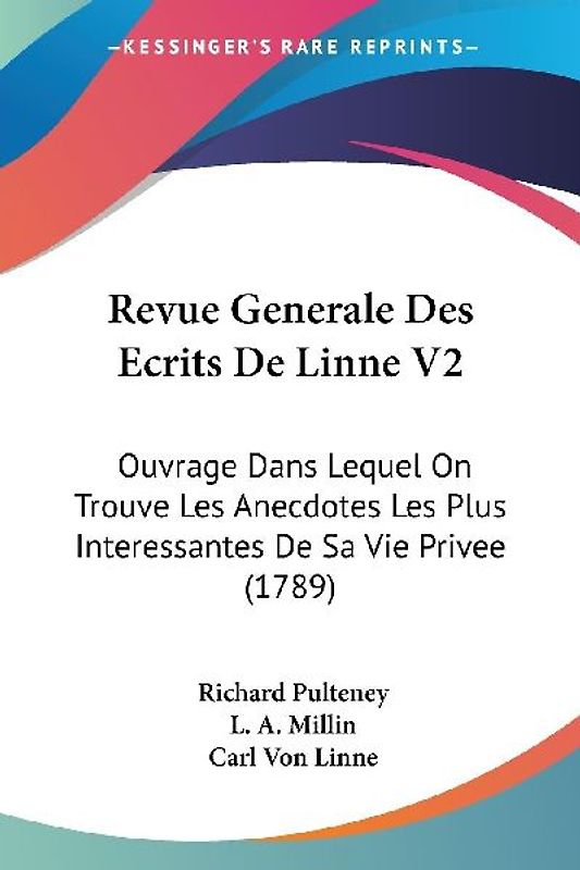 Revue Generale Des Ecrits De Linne V2