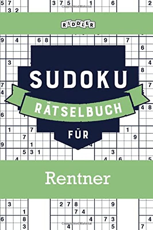 Sudoku Rätselbuch für Rentner