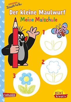 Pixi kreativ 75: Der kleine Maulwurf: Meine Malschule