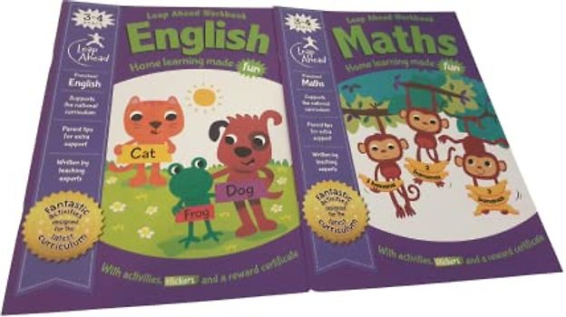 Leap Ahead: 3-4 Years English (Leap Ahead Workbook Expert)