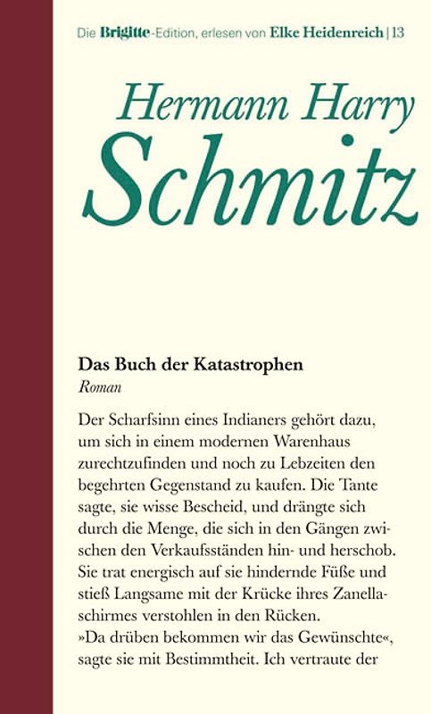 Brigitte Edition / Das Buch der Katastrophen