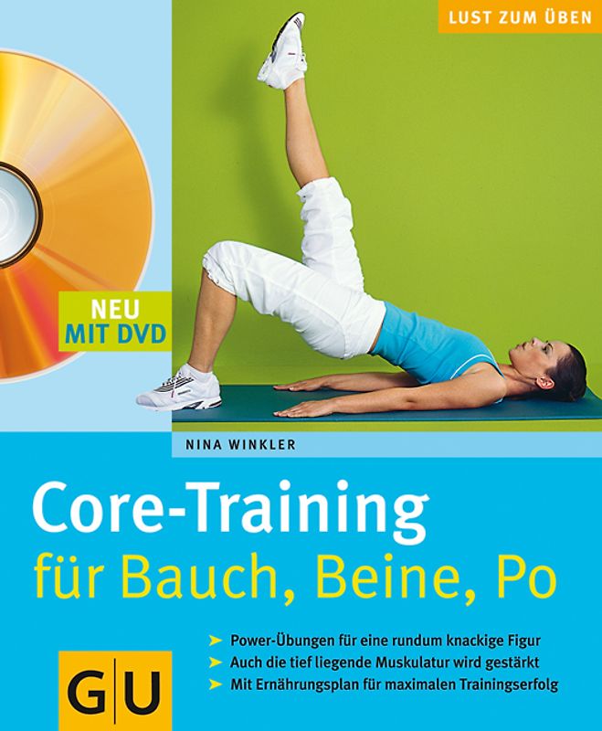 Core-Training für Bauch, Beine, Po (mit DVD)