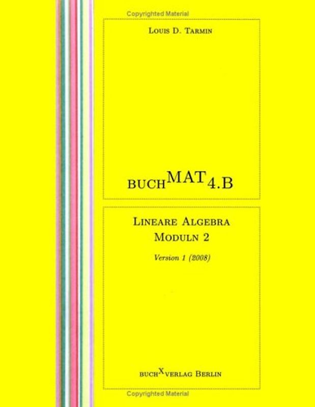 BuchMat 4.B Lineare Algebra. Moduln 2
