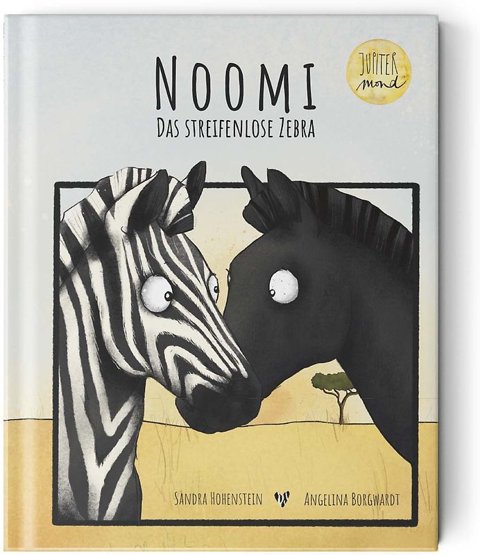 Noomi, das streifenlose Zebra
