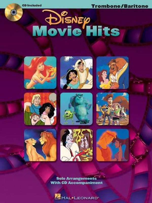 Disney Movie Hits: Trombone/Baritone: Tambourine/Baritone