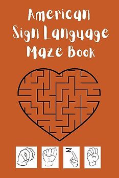 American Sign Language Maze Book.This book is perfect for your child to learn and practice the ASL alphabet and have fun at the same time.