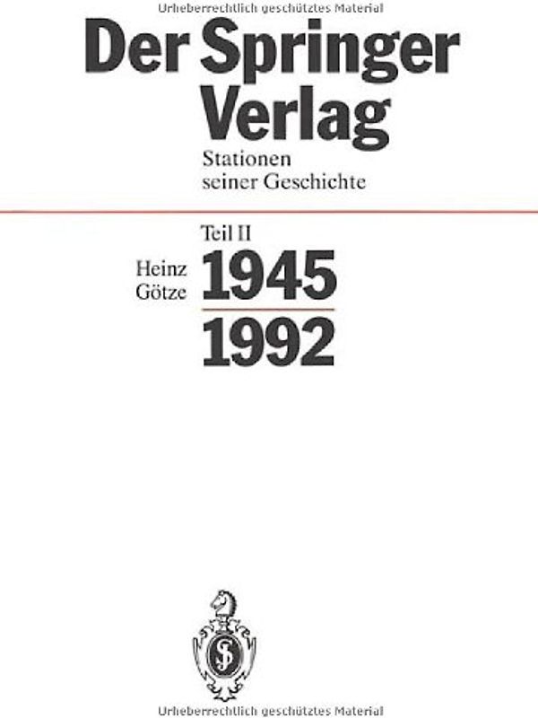 Der Springer-Verlag
