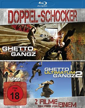 Ghetto Gangz 1 + 2 Blu-ray Disc