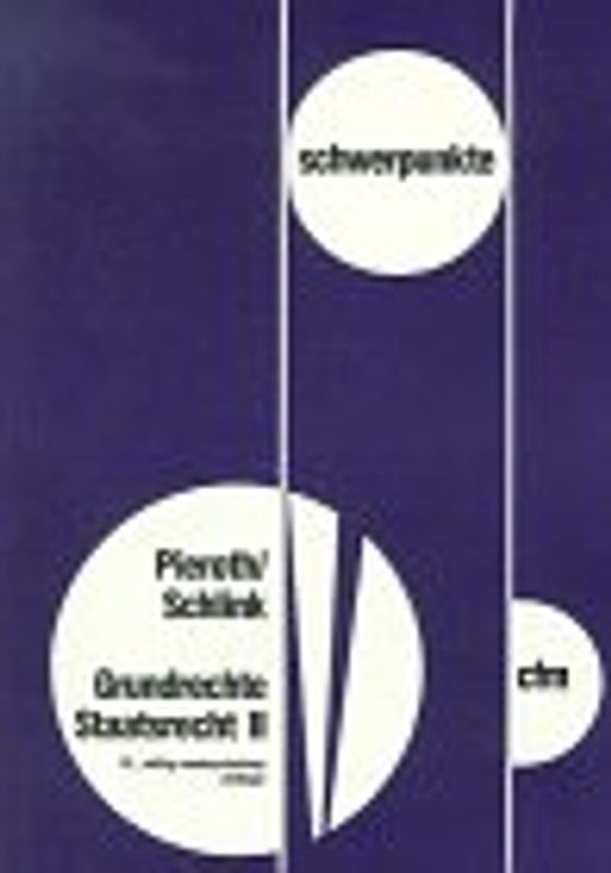 Grundrechte - Staatsrecht II