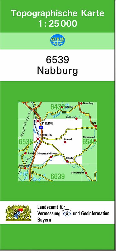 TK25 6539 Nabburg