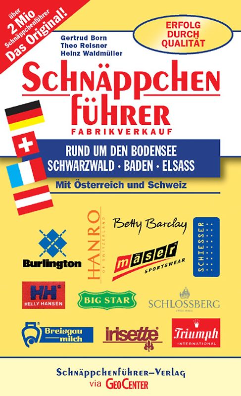 Schnäppchenführer Rund um den Bodensee, Baden, Elsass. Mit Österreich und Schweiz