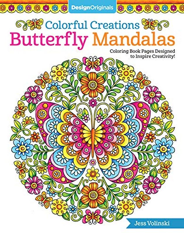 Colorful Creations Butterfly Mandalas