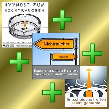 ANTI-RAUCH-GOLD-EDITION: Optimales Raucher-Entwoehnungsprogramm durch Hypnose / bestehend aus 3 wirkungsstarken Audio-Hypnose-Anwendungen gegen Nikotinsucht (Mit Schlafgarantie | Zum Vorteilspreis | Nur für kurze Zeit)