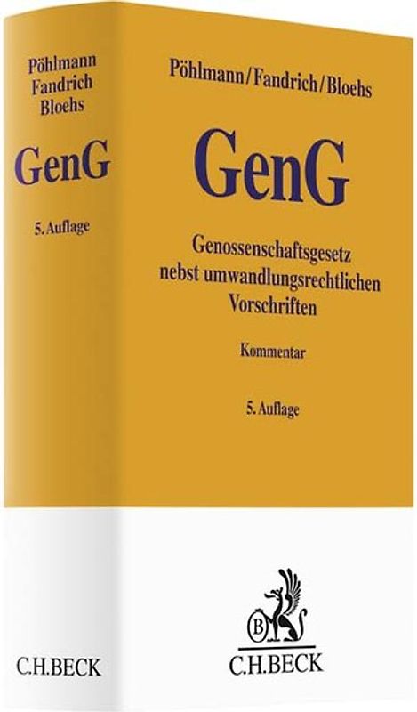 Genossenschaftsgesetz. GenG