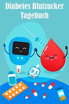 Diabetes Blutzucker Tagebuch: Blutzucker-Journal und Insulin-Logbuch für Diabetiker zum Ausfüllen und Eintragen für 100 Wochen, übersichtlich gestaltet.