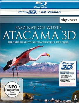 Faszination Wüste - Atacama: Die skurrilste Wüstenlandschaft der Erde 3D [inkl. 2D Version] 3D Blu-ray Disc