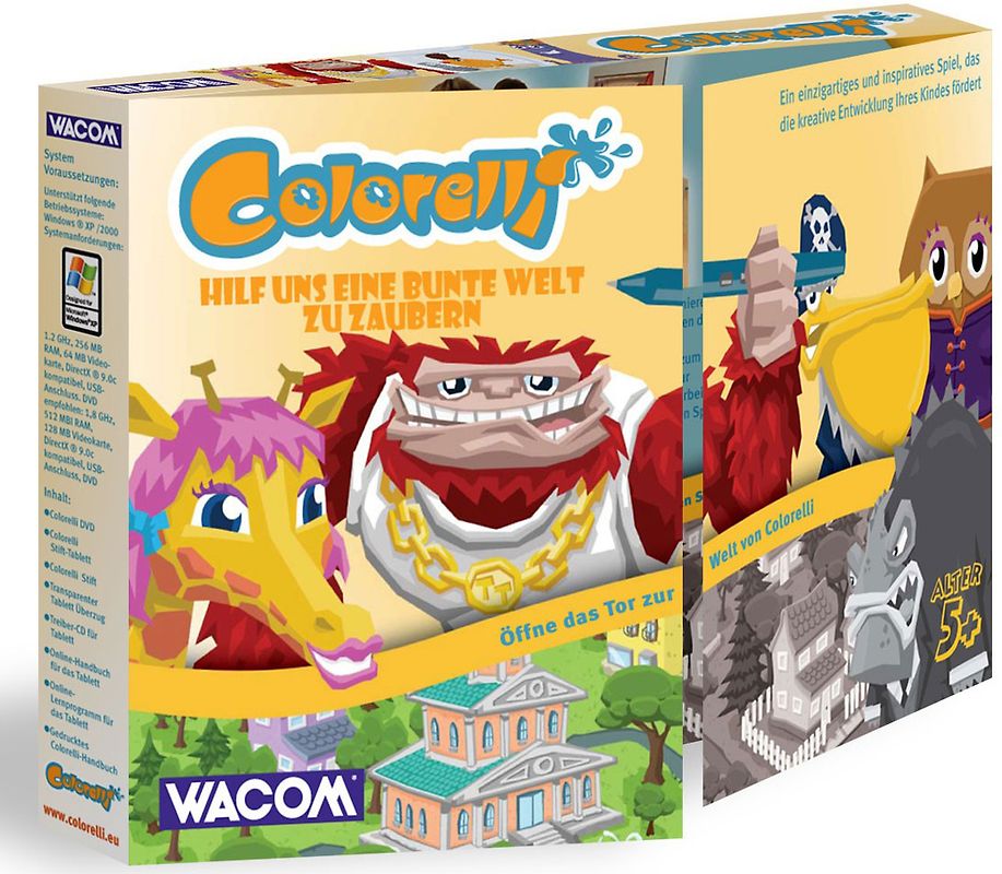 WACOM Colorelli Lernspiel PC Spiele