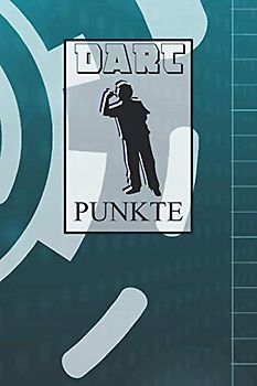 Dart Punkte: Spielblock um deine Punkte zu notieren | mit Dart Outs | Training oder Turnier | Crickets | 301, 501, 701 | Scorer Book