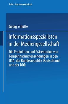 Informationsspezialisten in der Mediengesellschaft