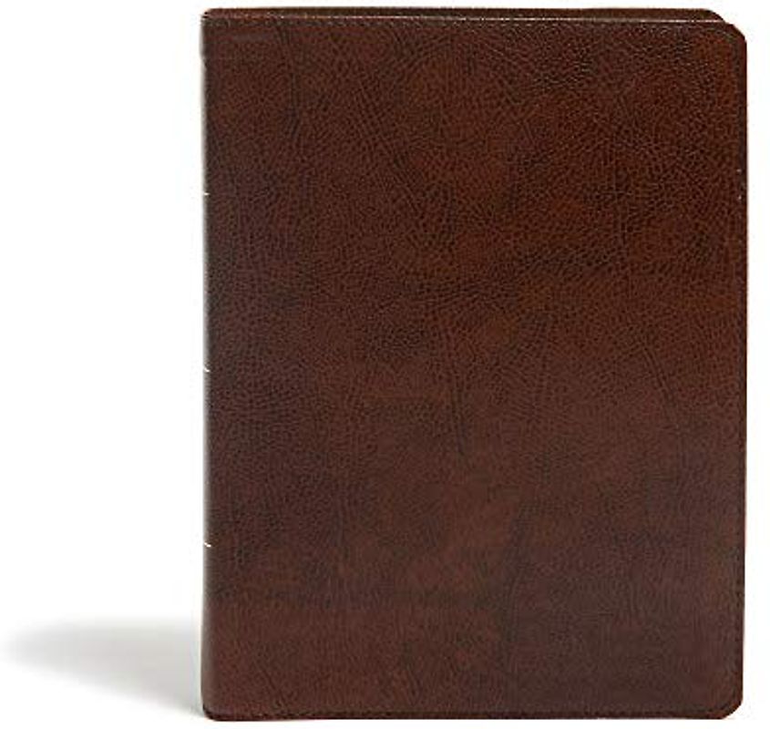 KJV Study Bible, Full-Color, Brown Bonded Leather