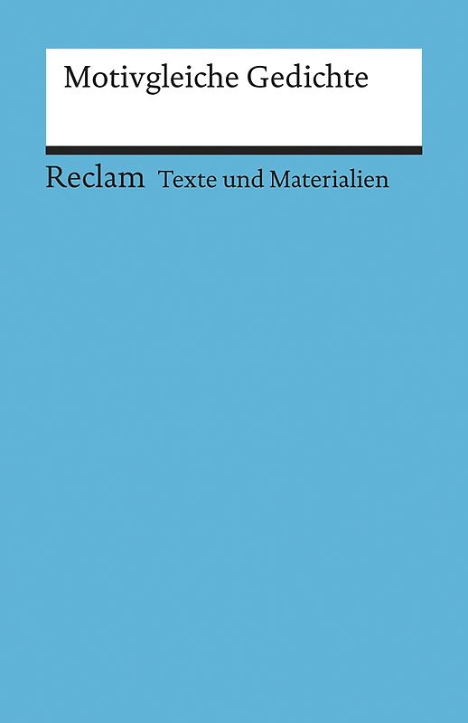 Motivgleiche Gedichte