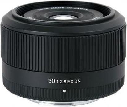 Sigma 30 mm F2.8 DN EX 46 mm Filtergewinde (Sony E-mount Anschluss) schwarz