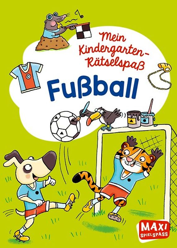 Mein Kindergarten-Rätselspaß. Fußball