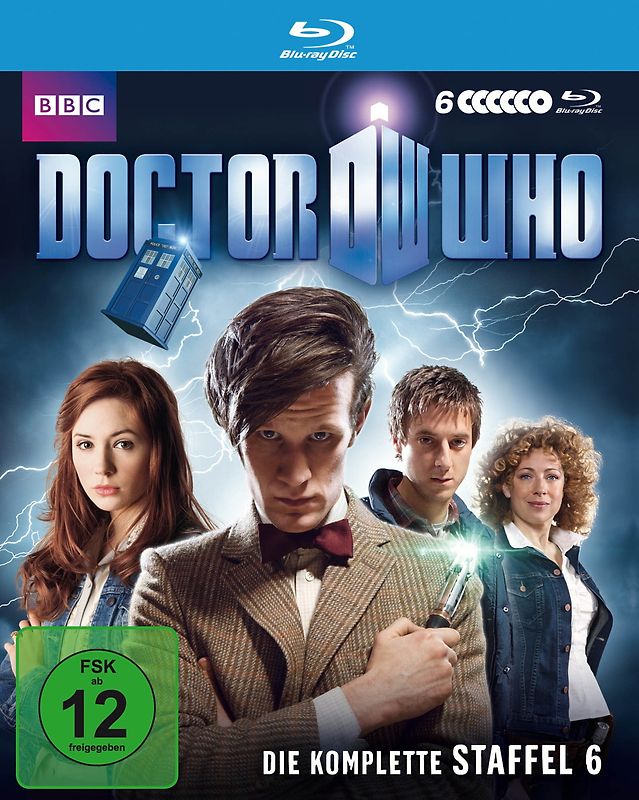 Doctor Who - Die komplette 6. Staffel [6 Discs] Blu-ray Disc