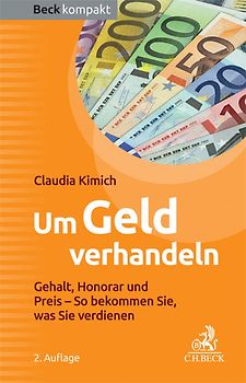 Um Geld verhandeln