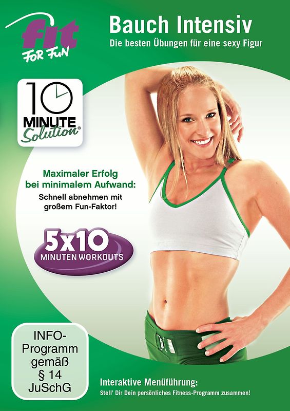 Fit for Fun - 10 Minute Solution: Bauch Intensiv DVD