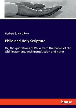 Philo and Holy Scripture