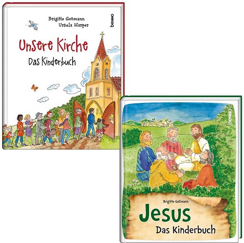 2er Set: 'Unsere Kirche' und 'Jesus'