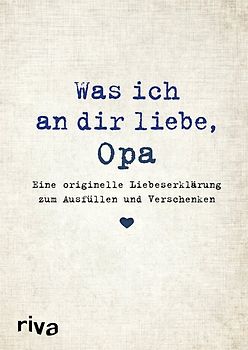 Was ich an dir liebe, Opa