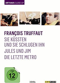 Francois Truffaut - Sie küssten und sie schlugen ihn / Jules und Jim / Die letzte Metro [Arthaus Close-Up, 3 DVDs] DVD
