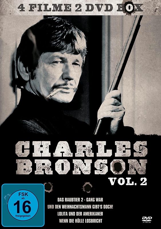 Charles Bronson 4er-Box Vol. 2 4 Filme auf 2 DVDs! DVD