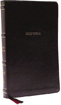 Nkjv, Thinline Bible, Leathersoft, Black, Red Letter Edition, Comfort Print