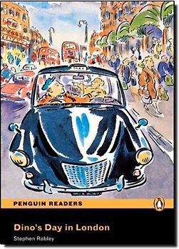 Dino's Day in London Book/CD Pack: Easystarts (Penguin Readers Simplified Text) - Stephen Rabley