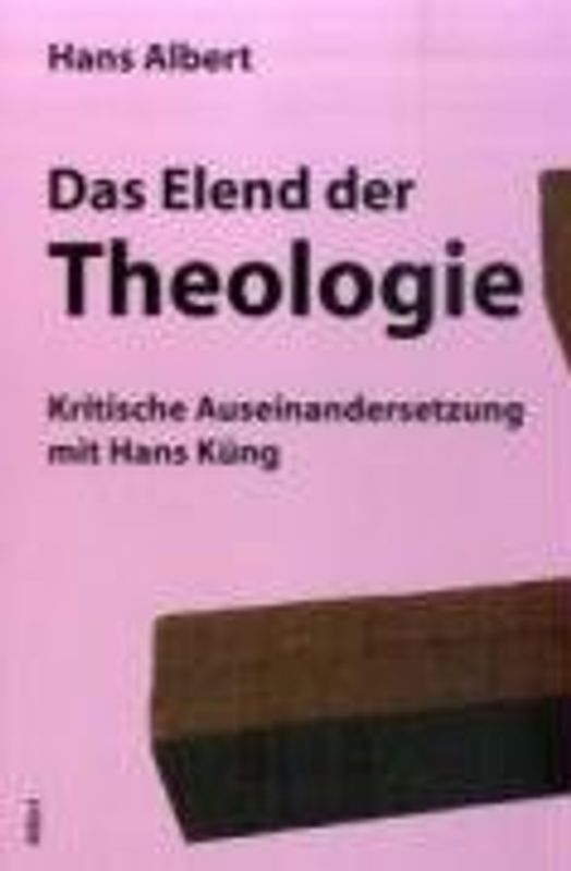 Das Elend der Theologie