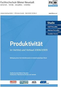 Produktivität im Vertrieb und Verkauf 2008/2009