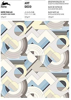 Art Deco: Writing Paper & Note Pad A5